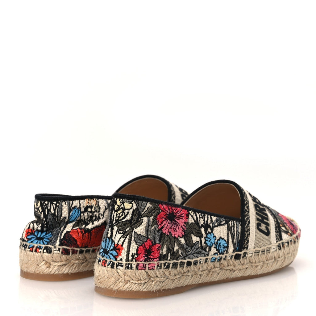 CANVAS MILLE FLEURS EMBROIDERED GRANVILLE ESPADRILLE MULTICOLOR