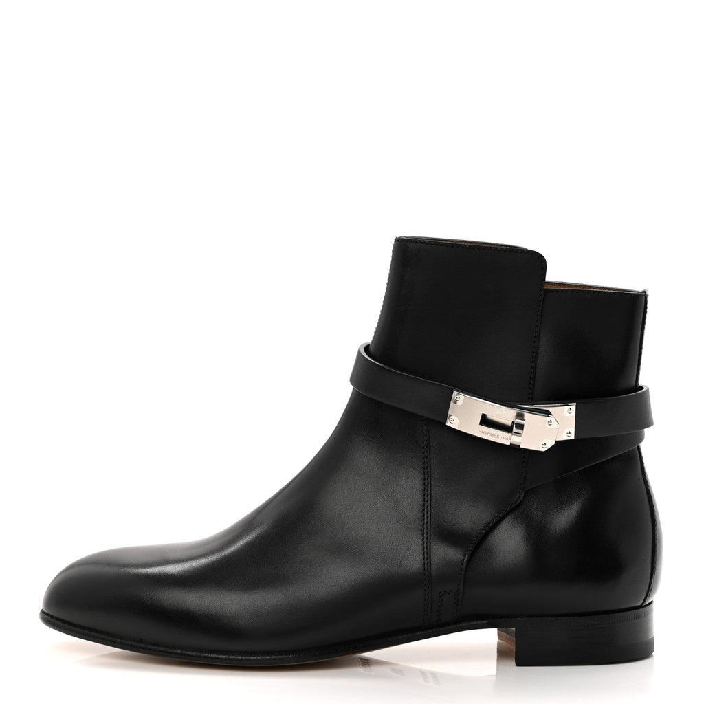 CALFSKIN NEO LOW BOOTS BLACK