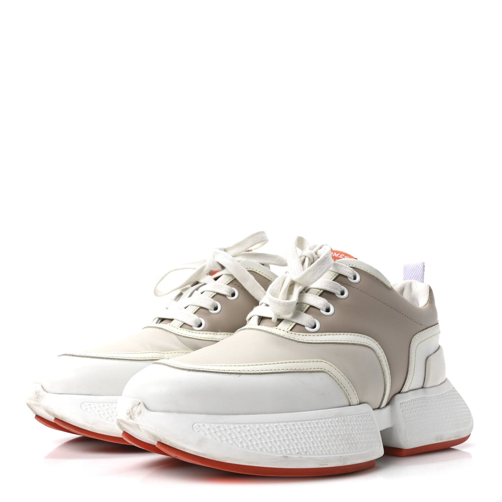 CALFSKIN WOMENS GIGA SNEAKERS MULTICOLOR WHITE GOMMA