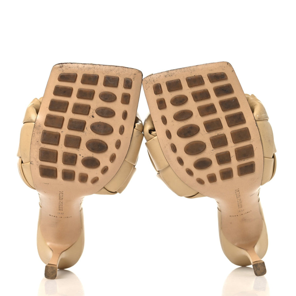 NAPPA MAXI INTRECCIATO LIDO MULE SANDALS BANDAGE