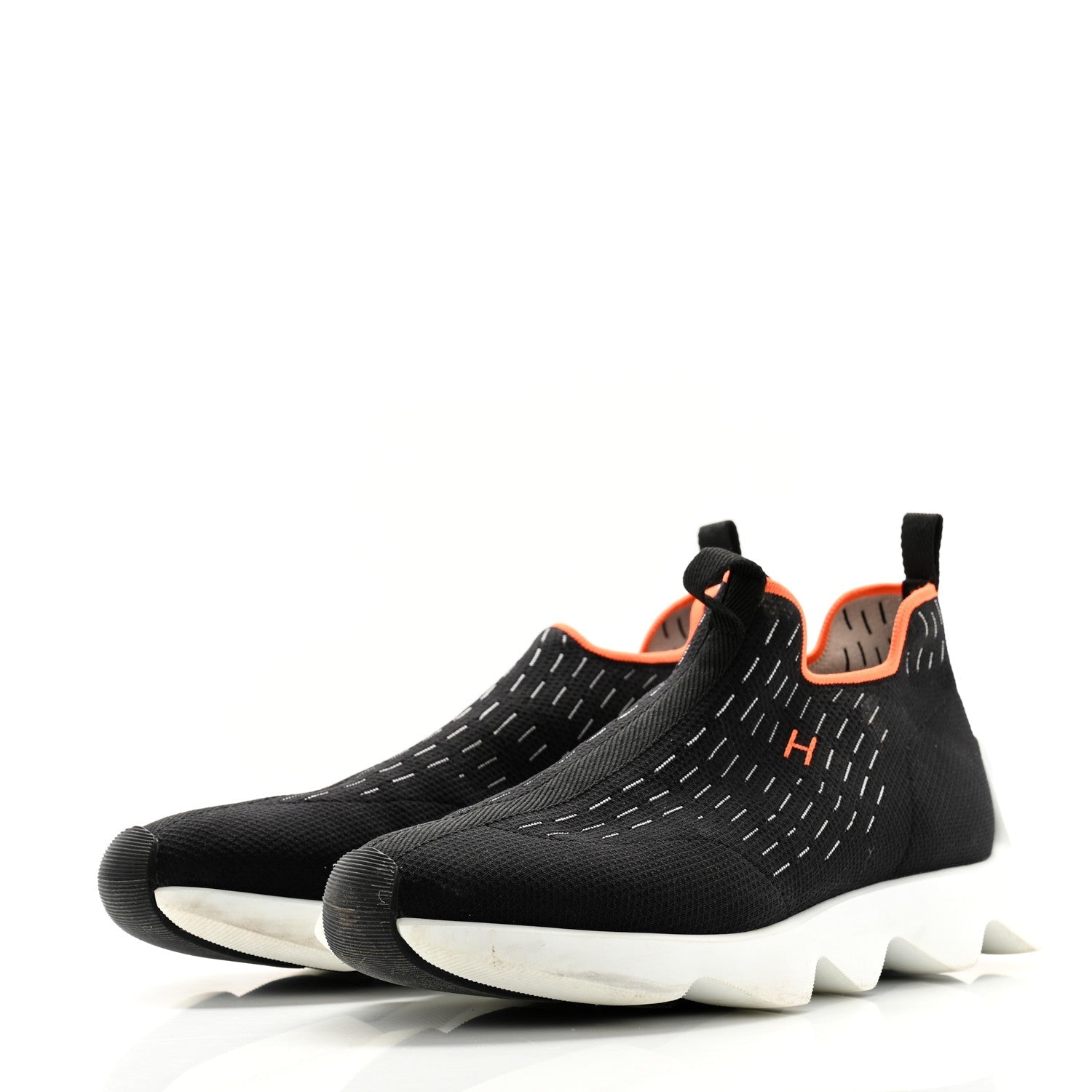 TECHNICAL CANVAS GOATSKIN MENS ECLAIR SNEAKERS BLACK
