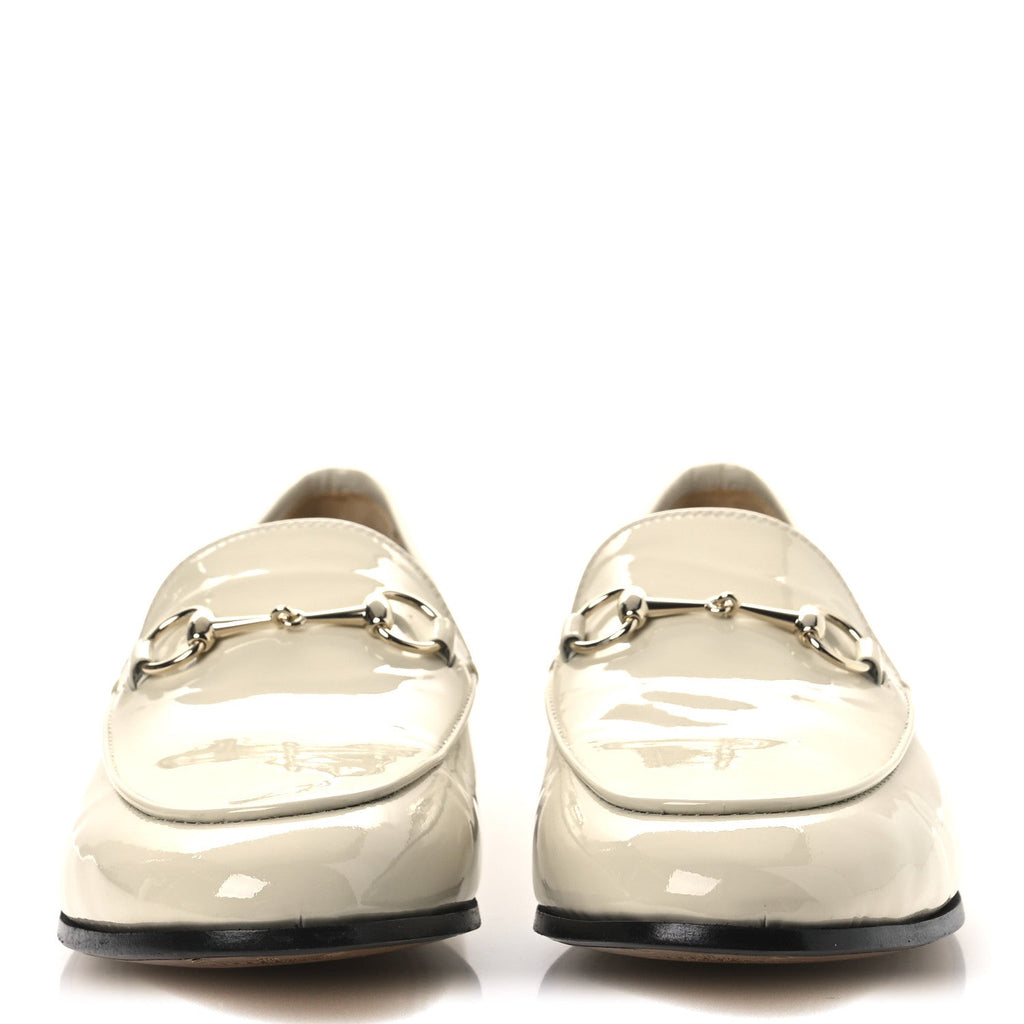 PATENT WOMENS JORDAAN LOAFERS NEW IVORY