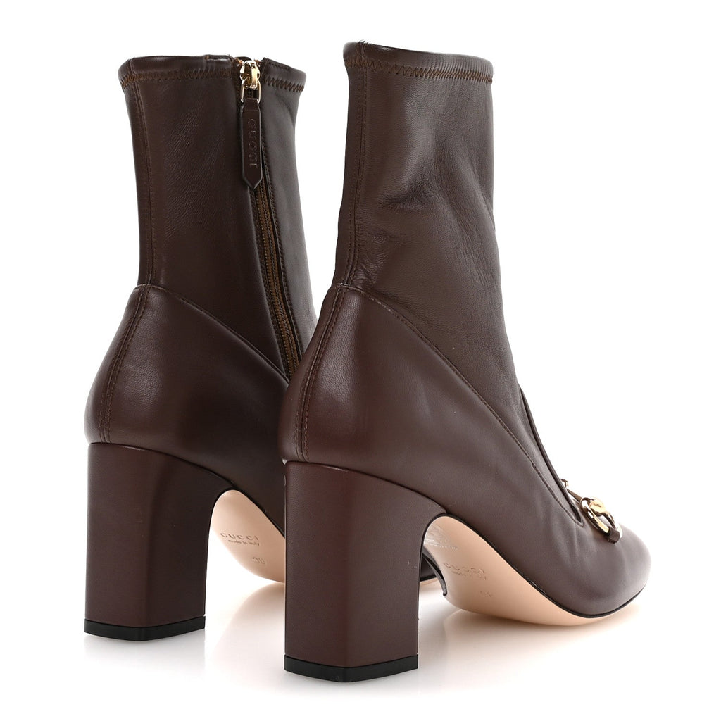 NAPPA HORSEBIT ANKLE BOOTS NEW CHOCOLATE