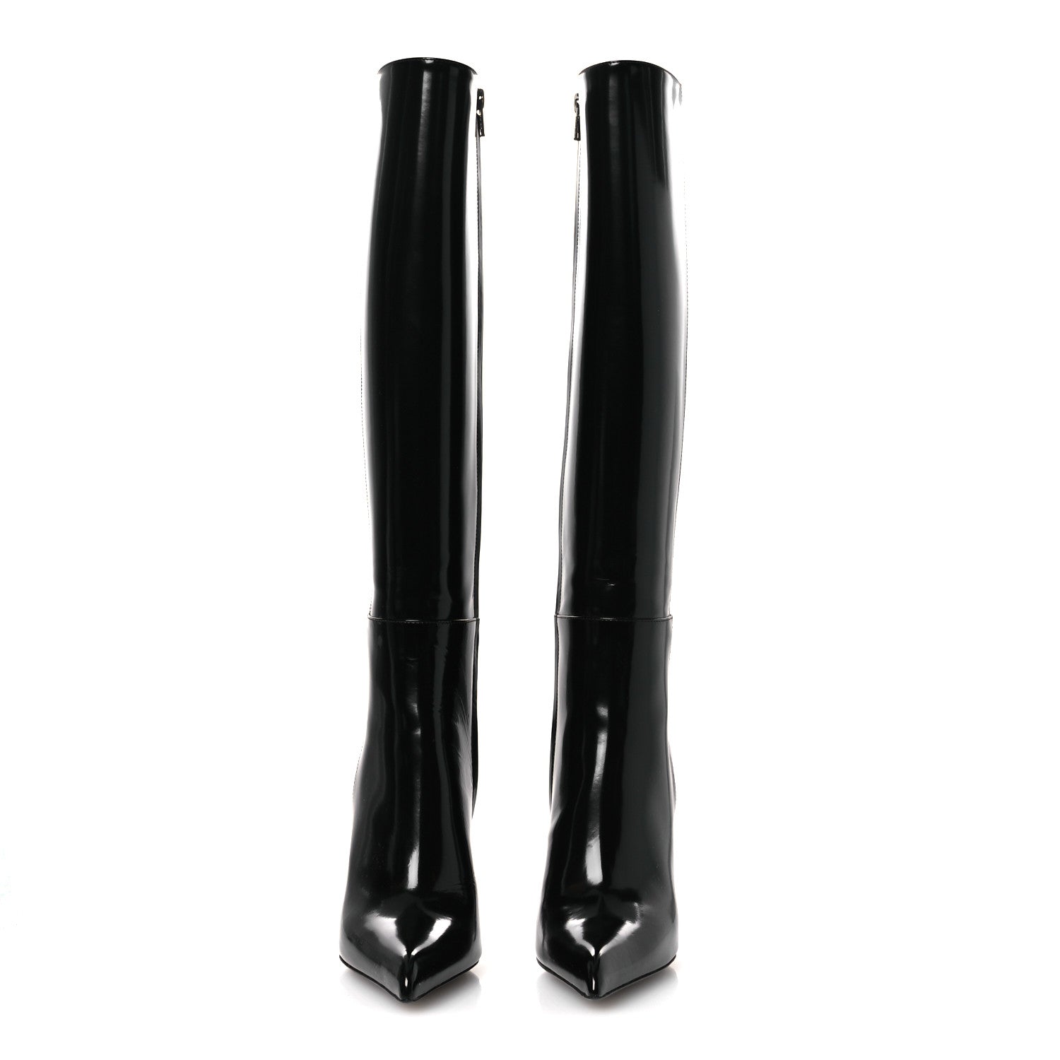 VITELLO MARILYN RAVEN 110 BUBA KNEE HIGH BOOTS BLACK