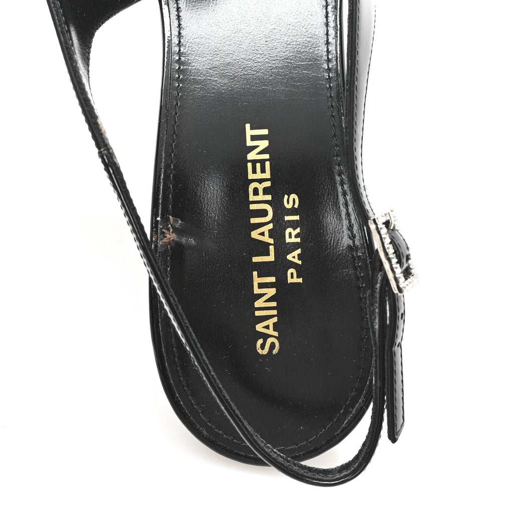 VERNICE 100 SLINGBACK LUNA PUMPS BLACK