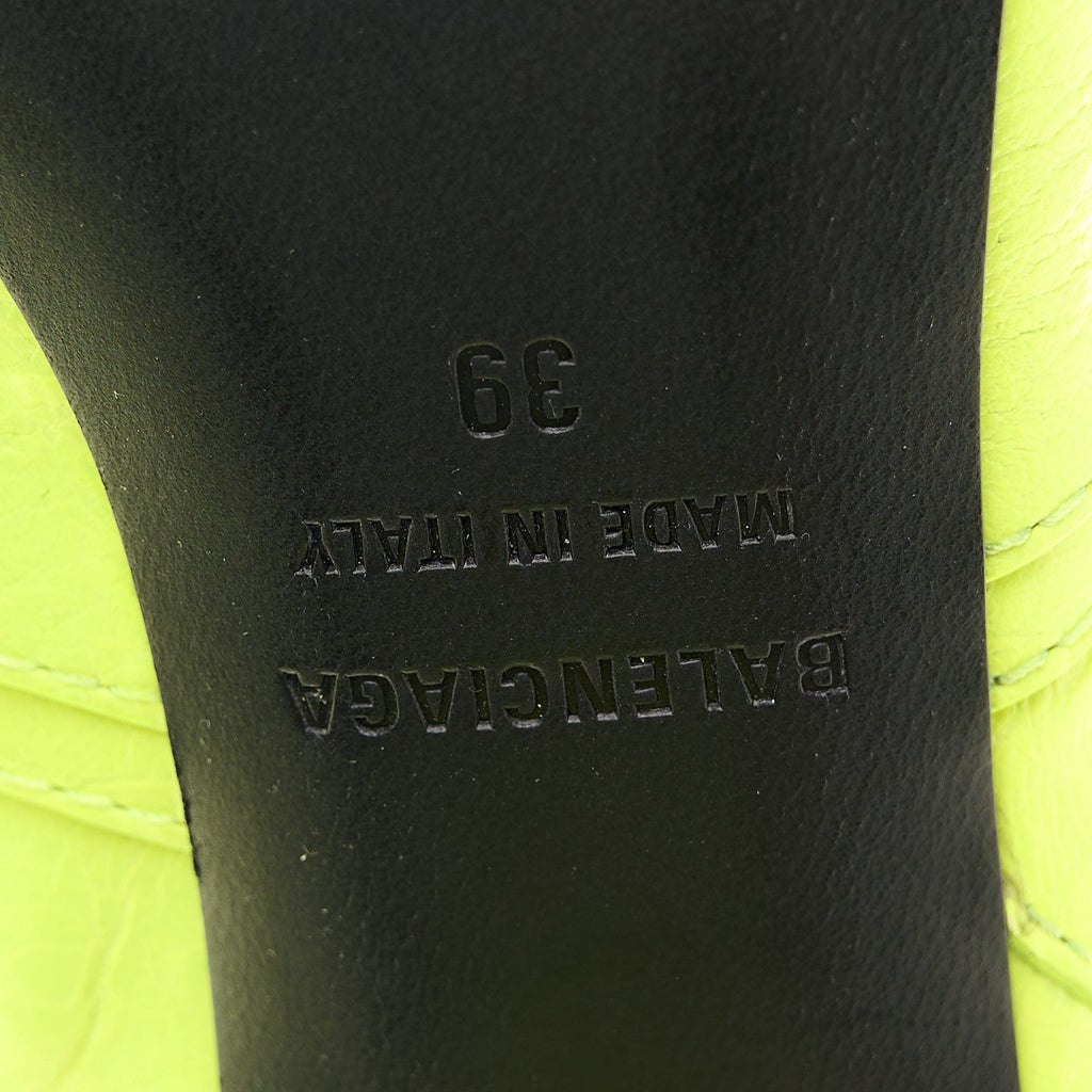 AGNEAU ARENA CAGOLE 90MM BOOTS FLUO YELLOW