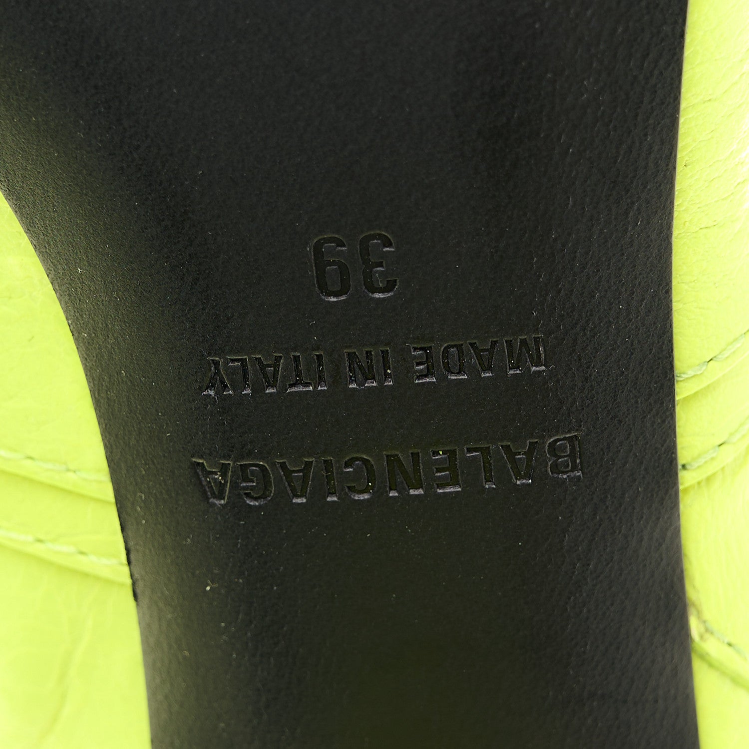 AGNEAU ARENA CAGOLE 90MM BOOTS FLUO YELLOW