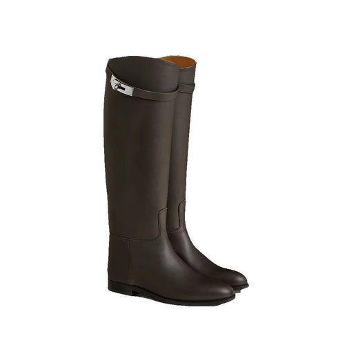 Hermès Jumping Supple Boot Beige - Brown