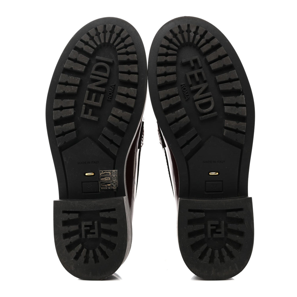 VITELLO FILO FRINGE LOAFERS RED
