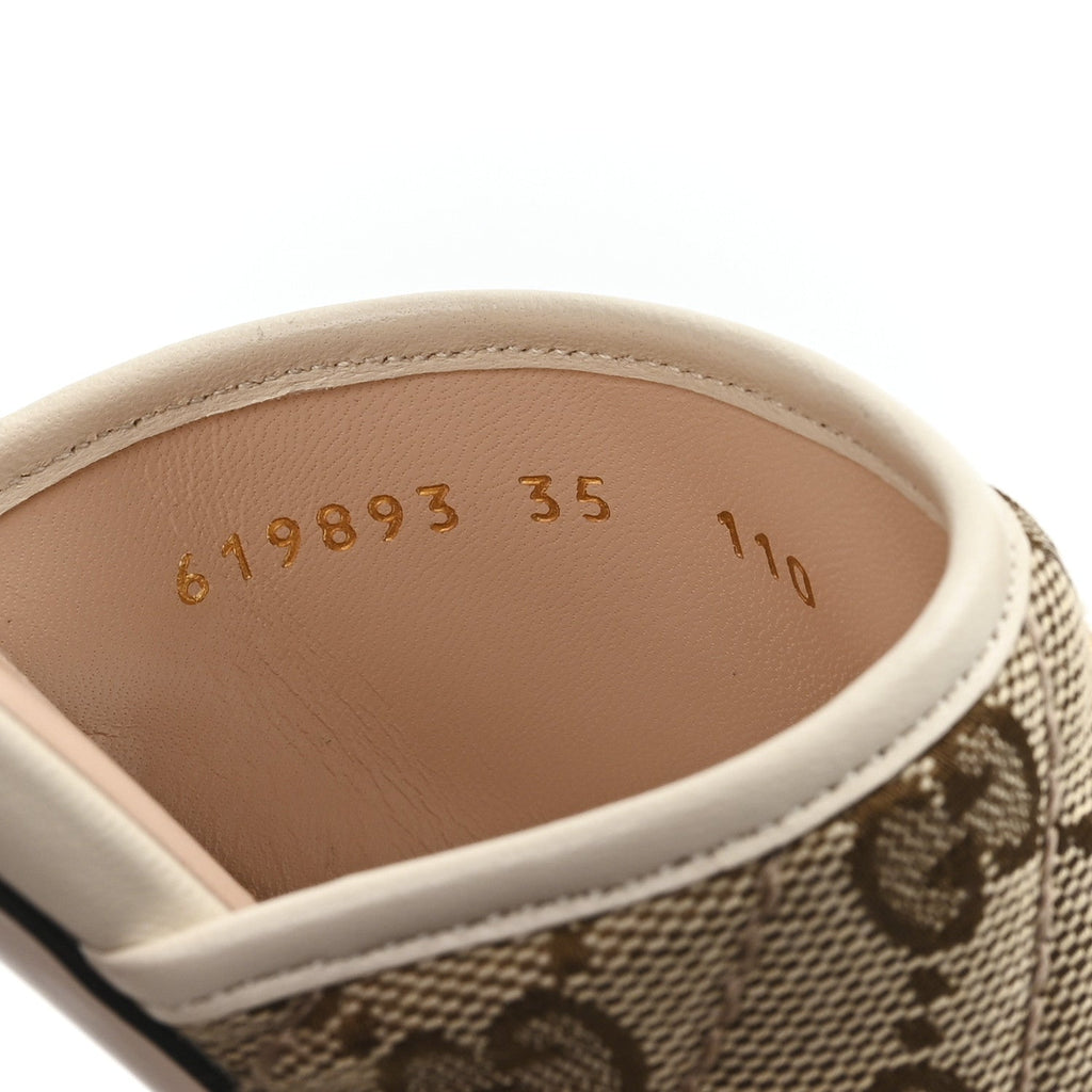 MONOGRAM MATELASSE DIAGONAL GG MARMONT FLAT SLIDE SANDALS BEIGE EBONY MYSTIC WHITE