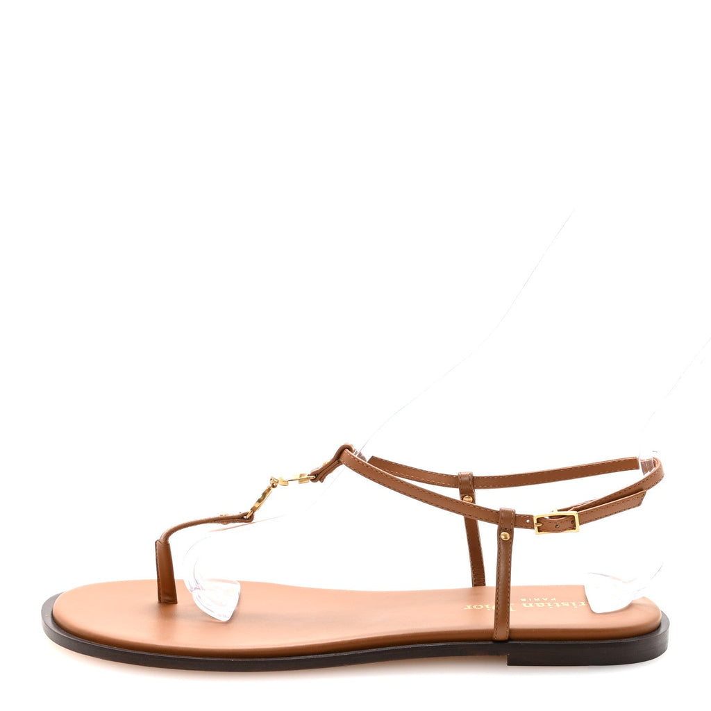 CALFSKIN C'EST DIOR SANDALS CUIR