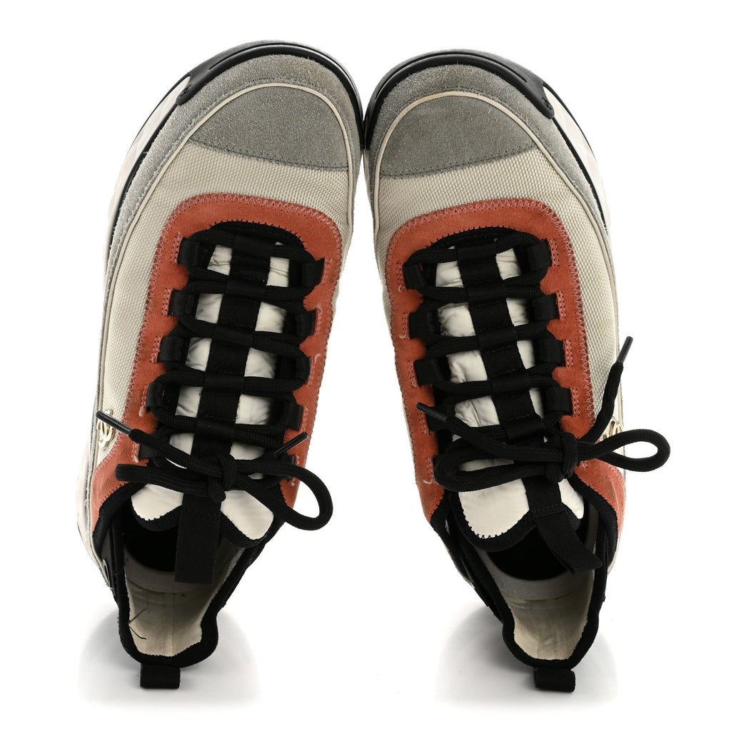 FABRIC SUEDE CC SNEAKERS WHITE LIGHT GREY PINK
