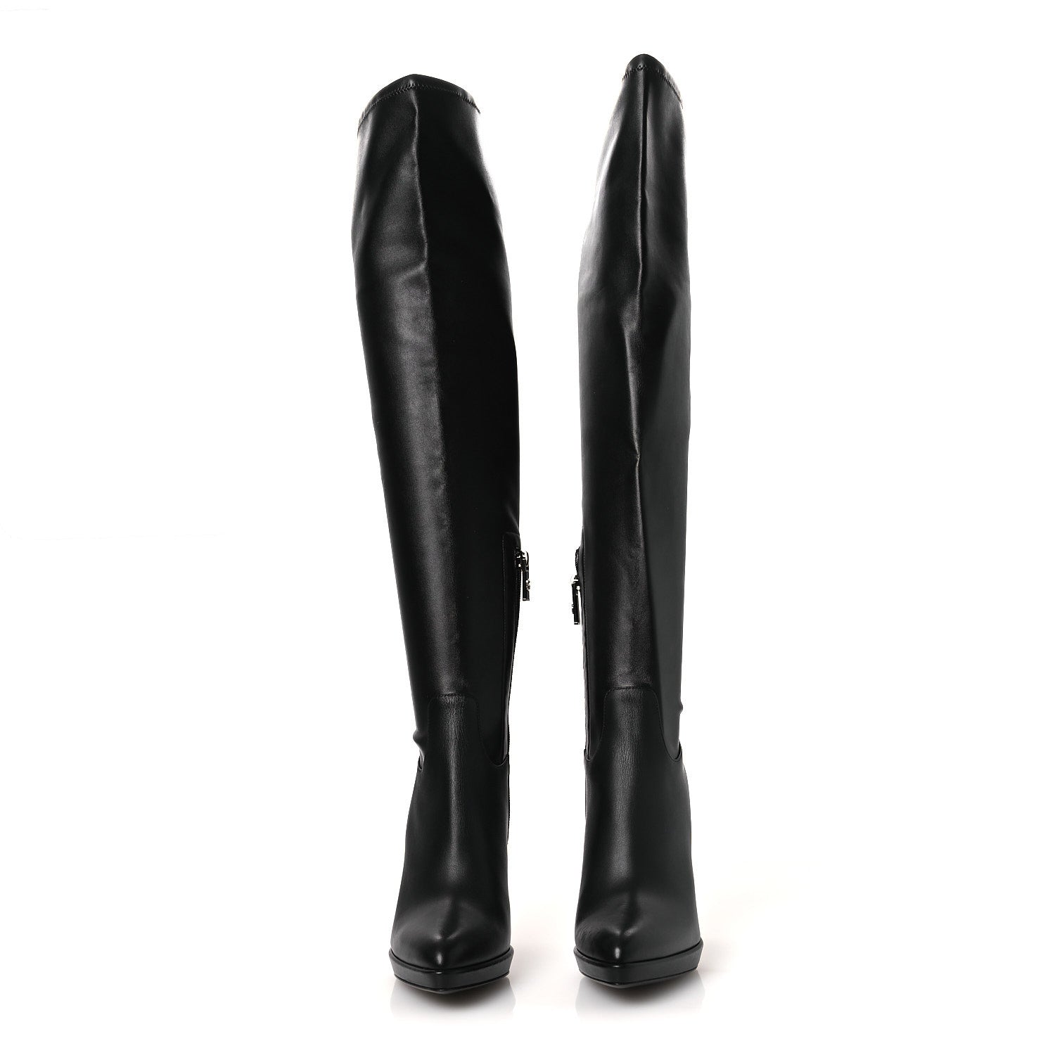 NAPPA KNEE HIGH BOOTS BLACK