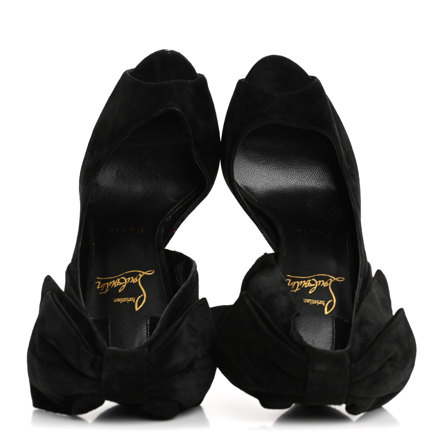 SUEDE RABAKATE 100 PUMPS BLACK