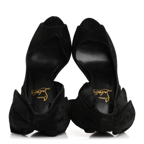 SUEDE RABAKATE 100 PUMPS BLACK