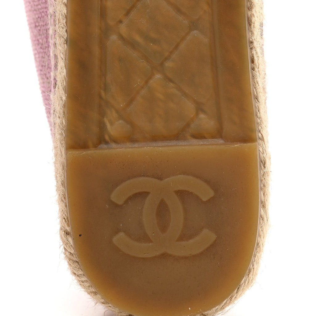 TOILE SEQUIN CC ESPADRILLES PINK DARK PINK