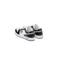 Prada Downtown Leather Sneakers - Black/White
