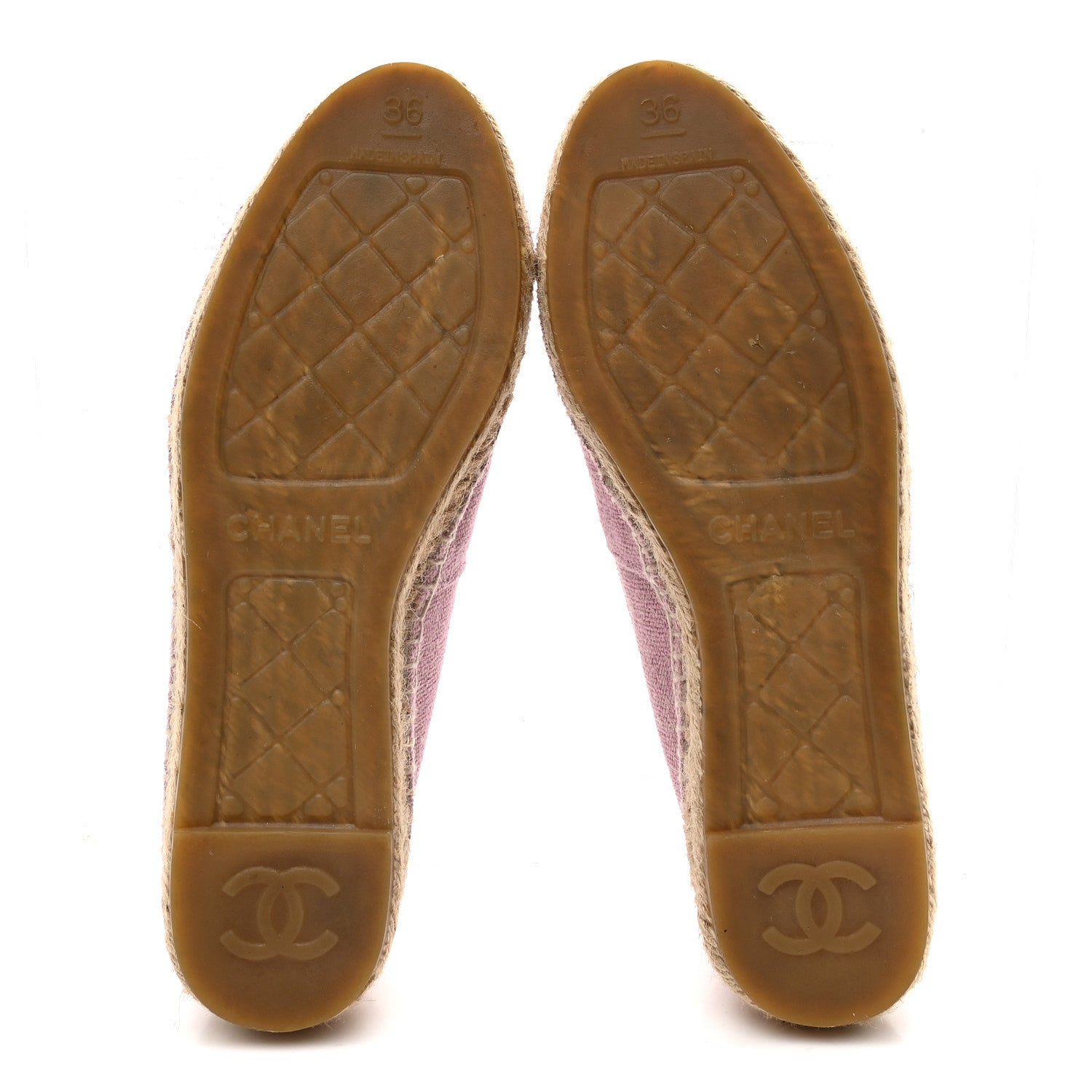 TOILE SEQUIN CC ESPADRILLES PINK DARK PINK