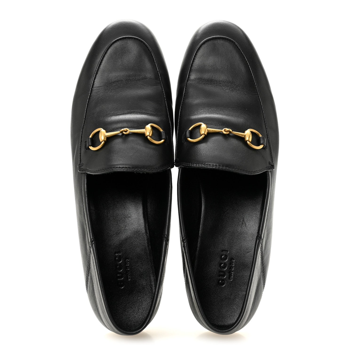 LAMBSKIN WOMENS BRIXTON HORSEBIT LOAFERS BLACK
