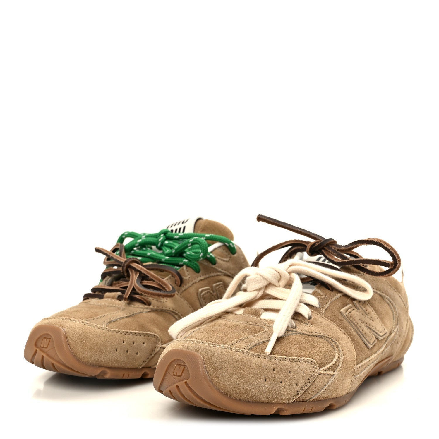 X NEW BALANCE SCAMOSCIATO 530 SL SNEAKERS ECRU