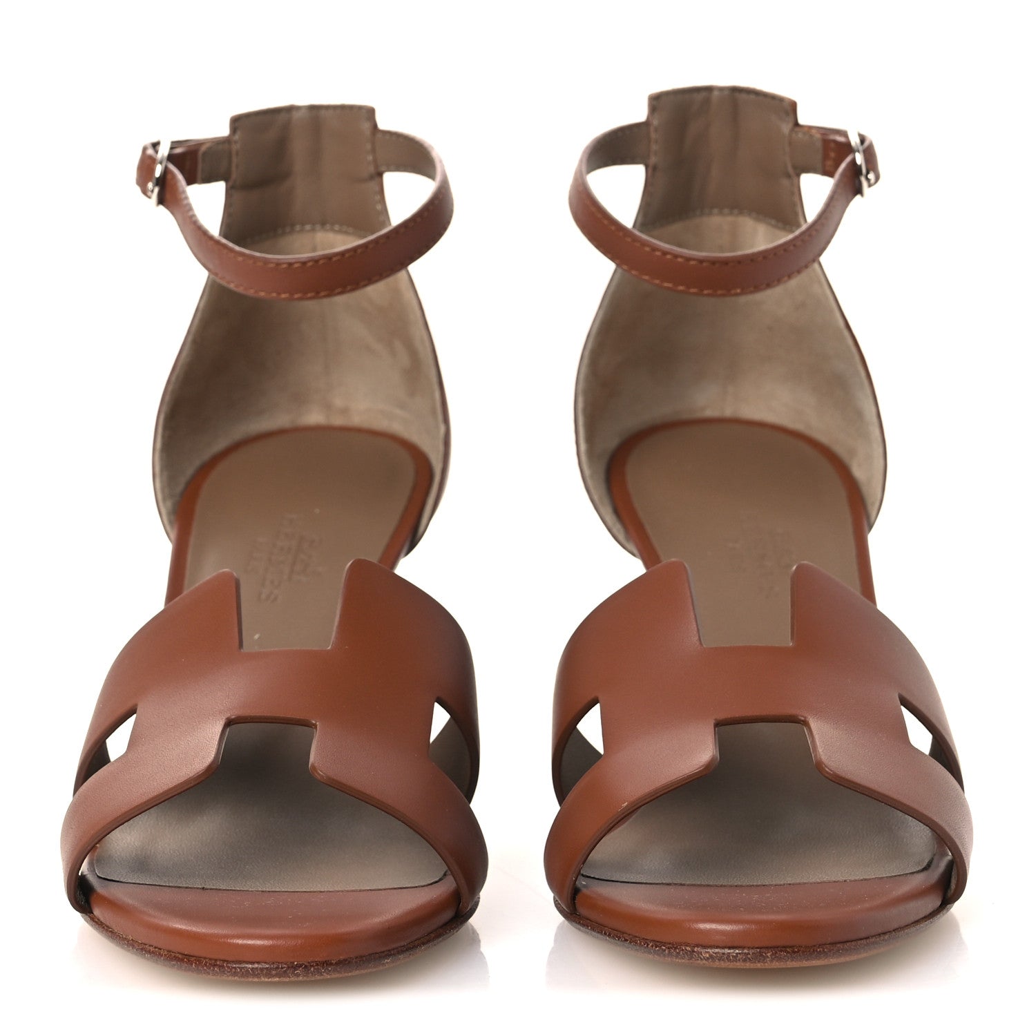 CALFSKIN LEGEND WEDGE SANDALS GOLD