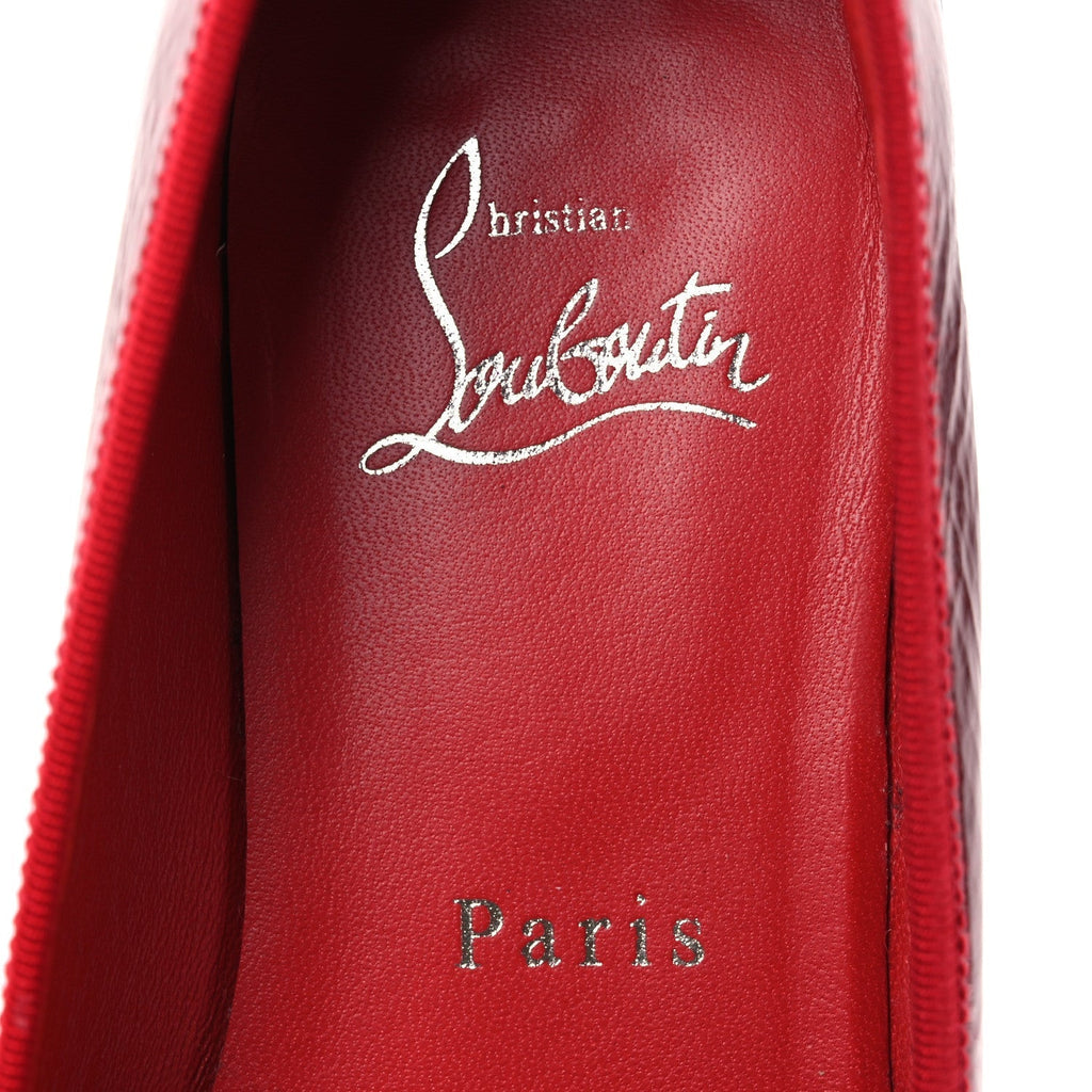 PATENT SWEETIE JANE BALLERINA FLATS LOUBI