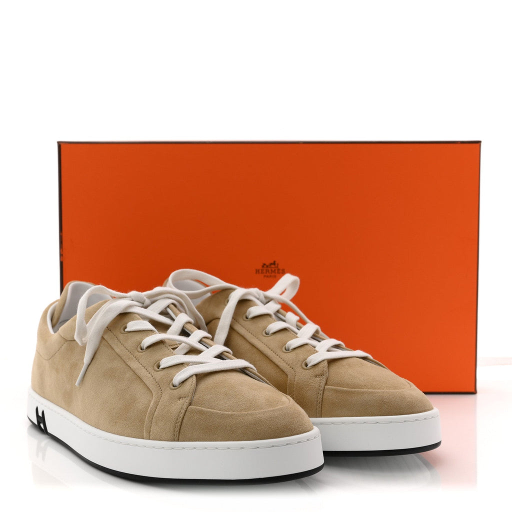 SUEDE GOATSKIN MENS KID SNEAKERS KRAFT