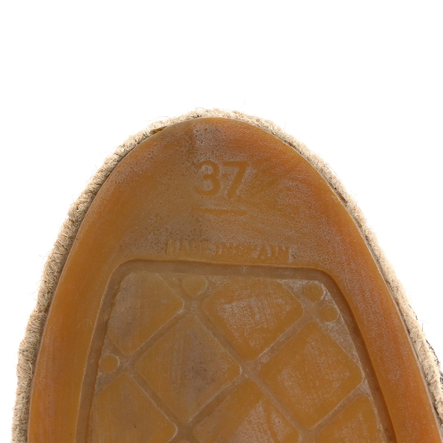 STRIATED SUEDE ESPADRILLES DARK GREY