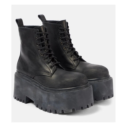 Balenciaga 65Mm Mini Platform Boots For - Black
