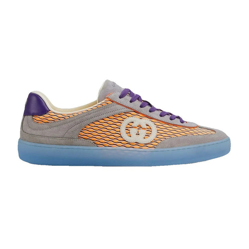 Gucci G75 Sneaker - Grey/Orange