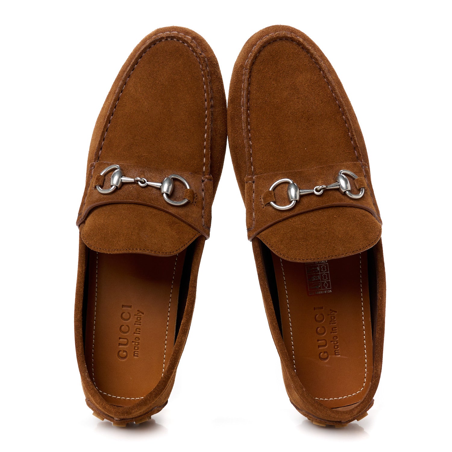 SUEDE MENS HORSEBIT DRIVER LOAFERS CUIR