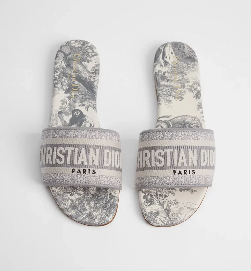 DIOR DWAY SLIDE GRAY
