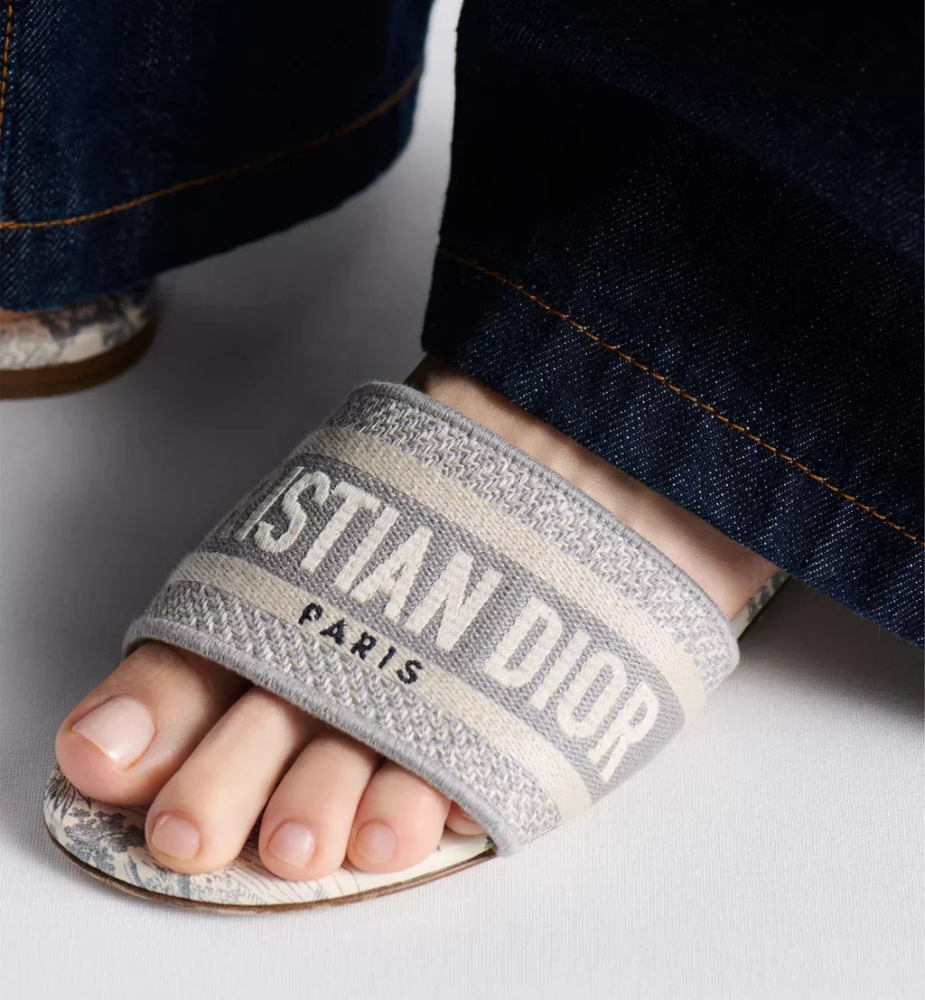 DIOR DWAY SLIDE GRAY