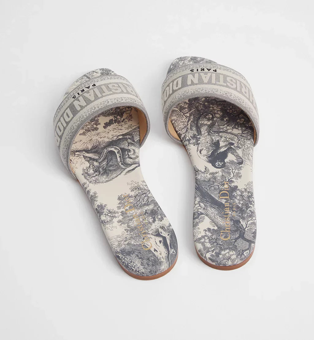 DIOR DWAY SLIDE GRAY