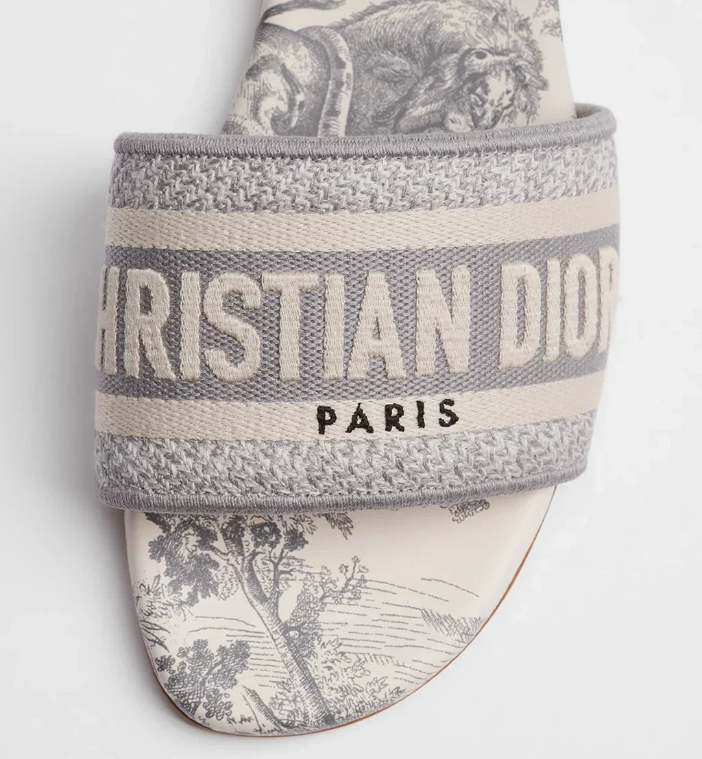 DIOR DWAY SLIDE GRAY