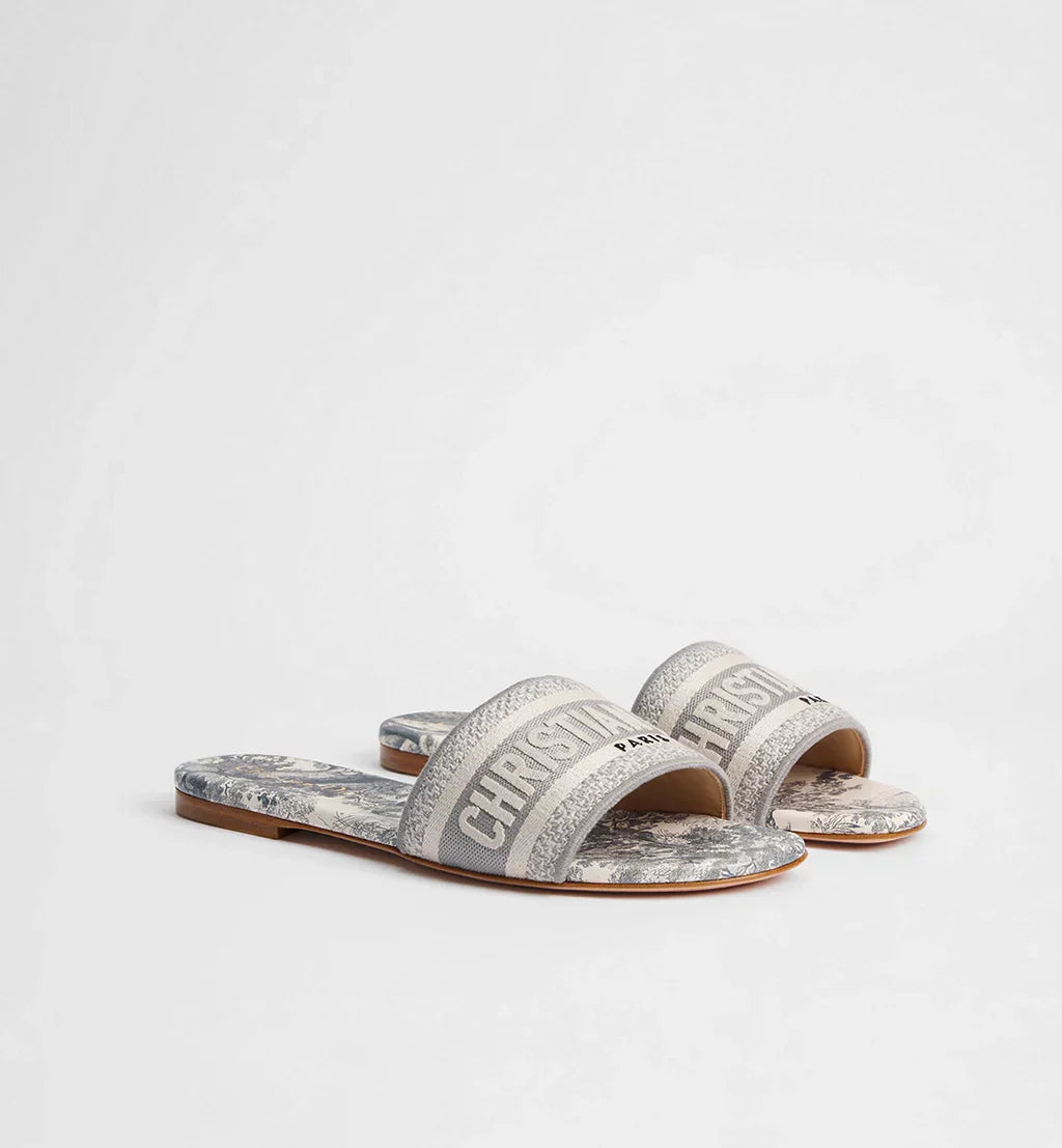 DIOR DWAY SLIDE GRAY