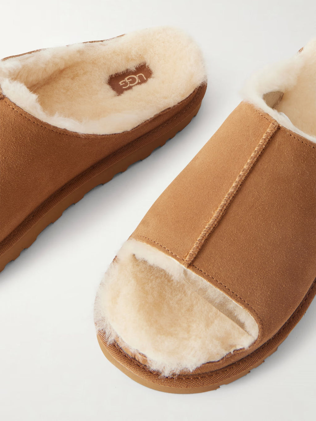 UGG GREENPORT SHEARLING SLIDES