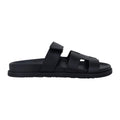 HERMÈS CHYPRE SANDAL IN BLACK CALFSKIN