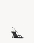 YSL JERRY SANDALS IN SMOOTH LEATHER