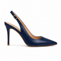 Amelira Bianca Slingback — Navy