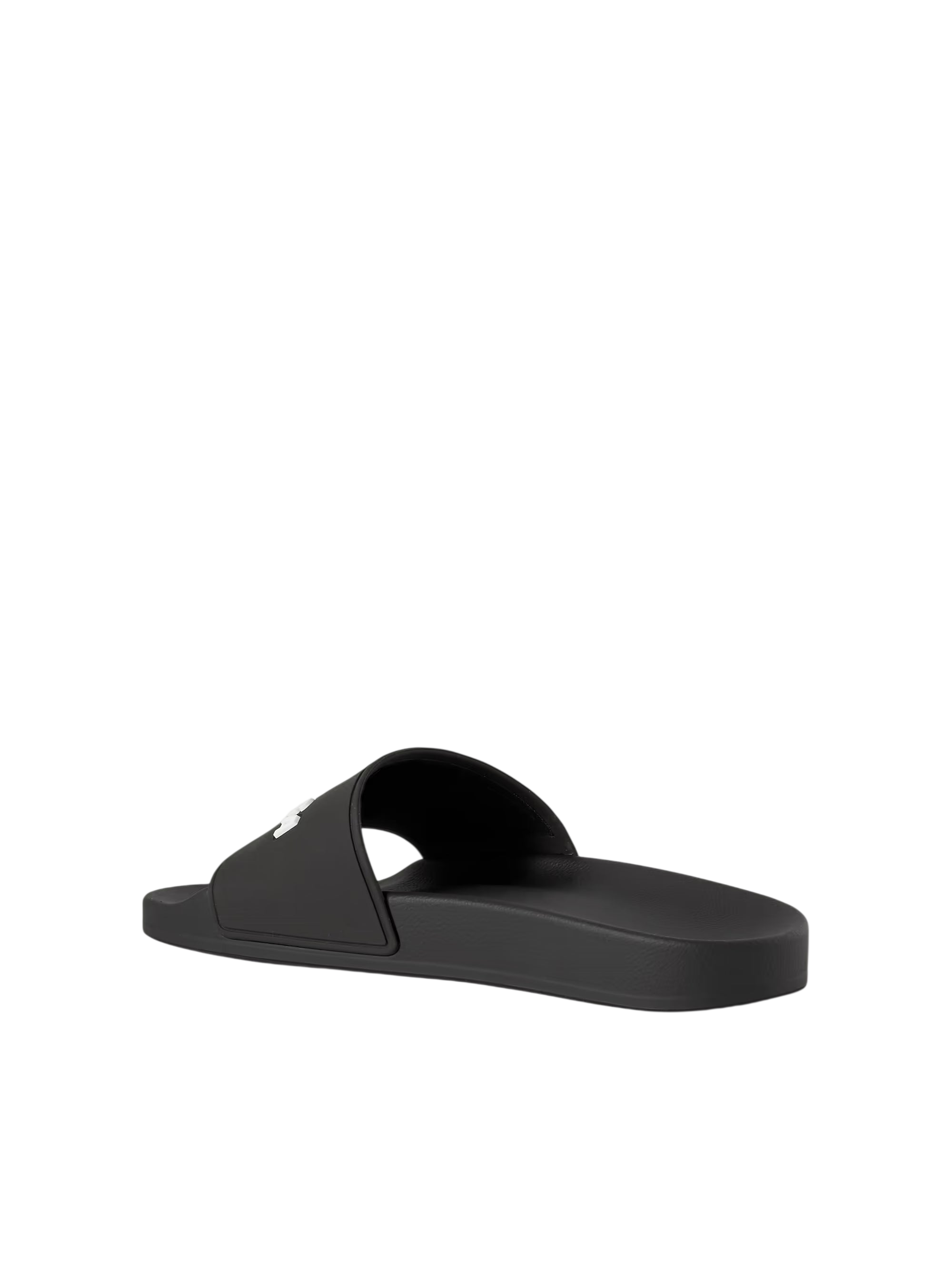 BALENCIAGA PISCINE LOGO-EMBOSSED RUBBER SLIDES
