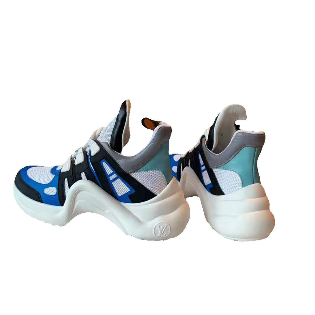 LOUIS VUITTON LV ARCHLIGHT GRADIENT SNEAKERS LIGHT BLUE