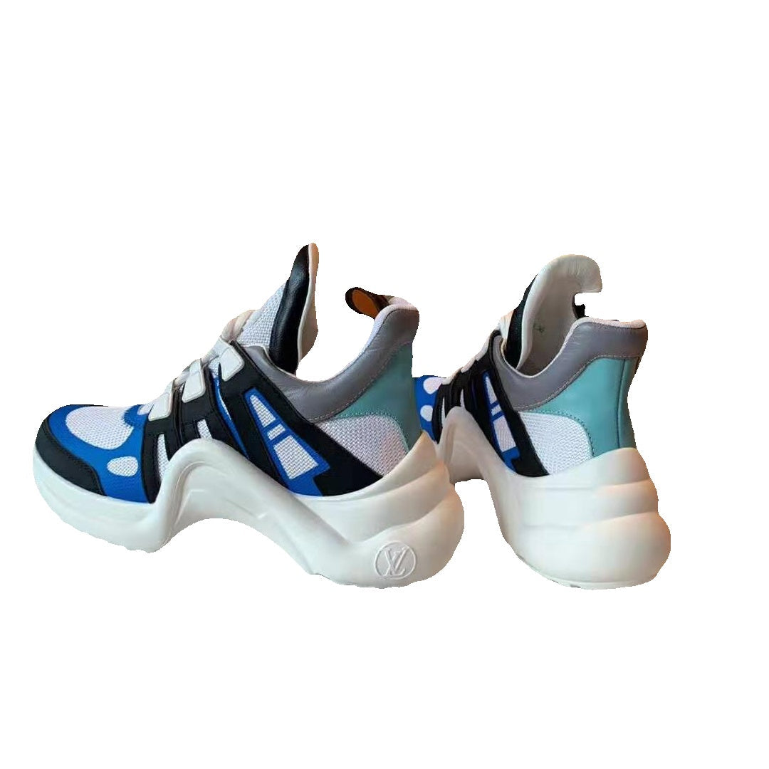 LOUIS VUITTON LV ARCHLIGHT GRADIENT SNEAKERS LIGHT BLUE