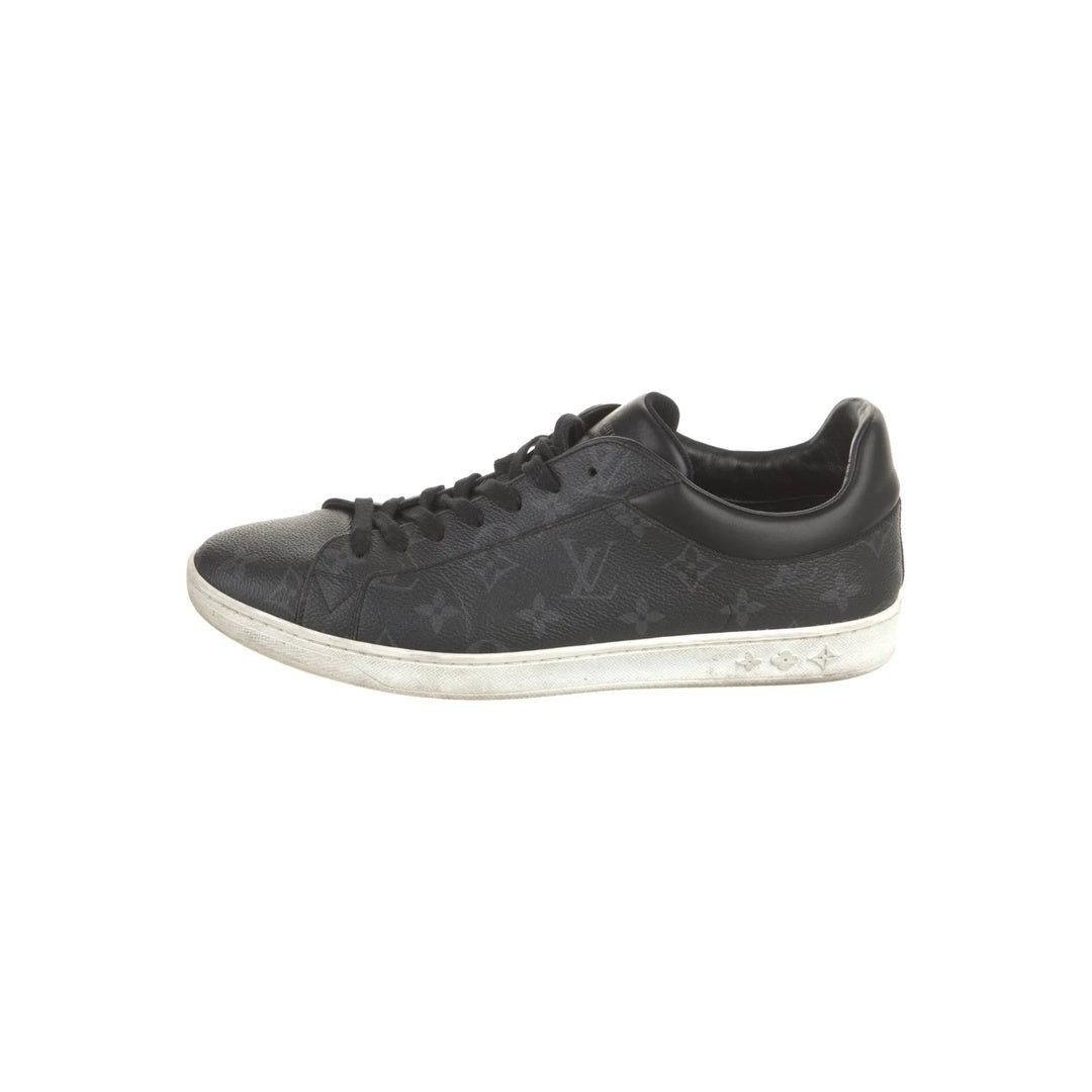 LOUIS VUITTON MONOGRAM CALFSKIN LOUS SNEAKERS BLACK