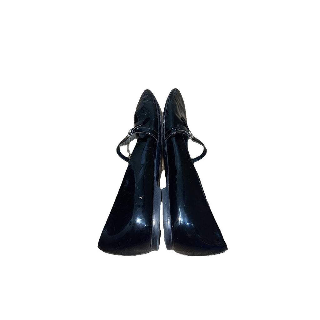 LOUIS VUITTON PATENT UNIFORMES BALLERINA FLAT BLACK