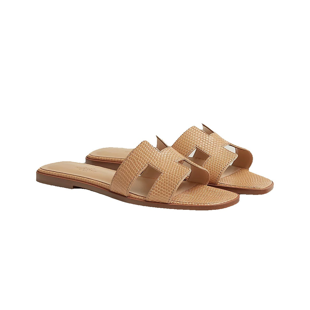 HERMÈS ORAN SANDAL BROWN