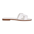 HERMÈS ORAN SANDAL WHITE