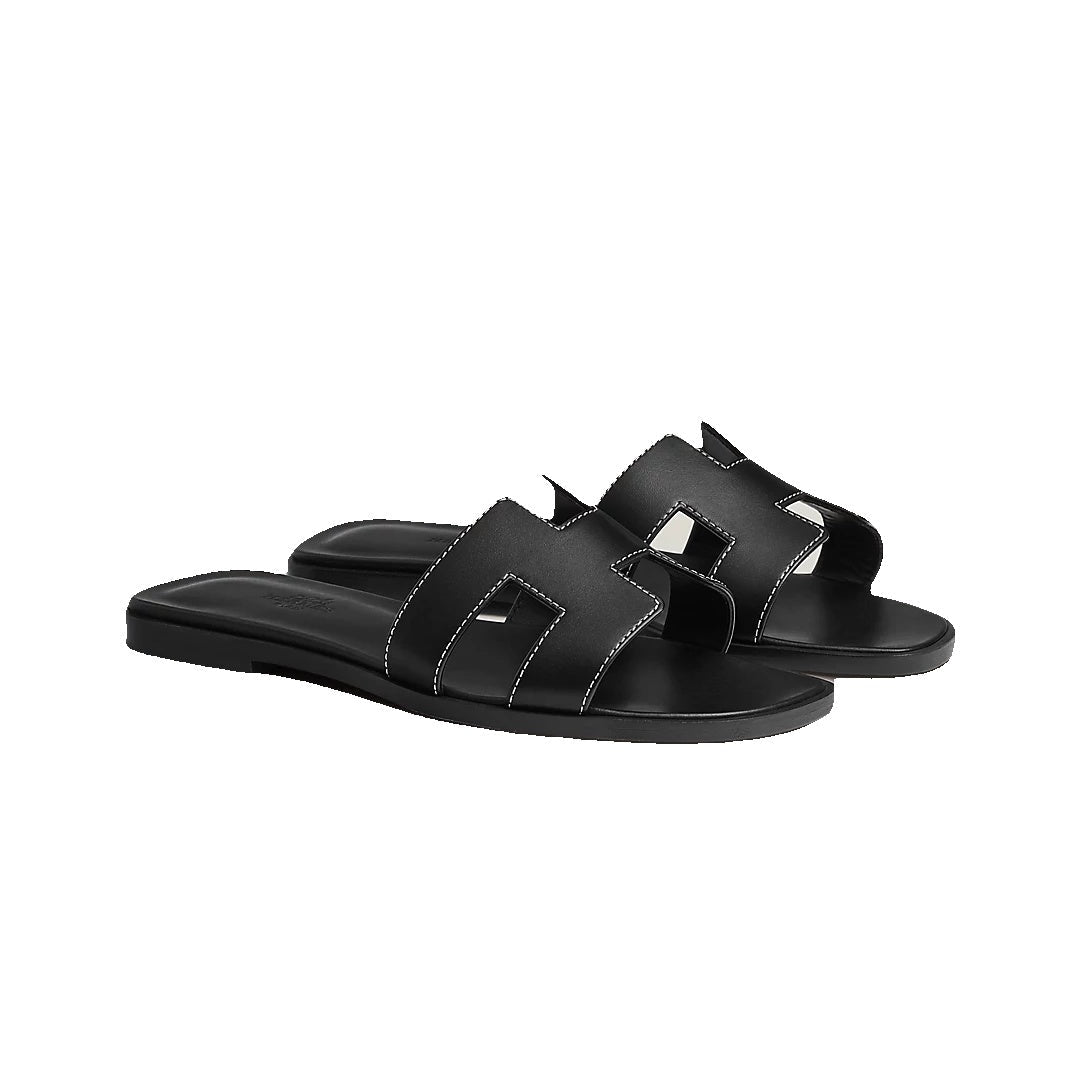 HERMÈS ORAN SANDAL GREEN