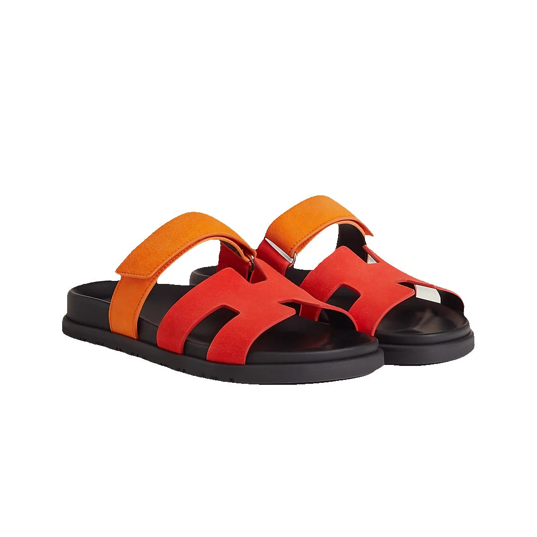 HERMÈS CHYPRE SANDAL RED