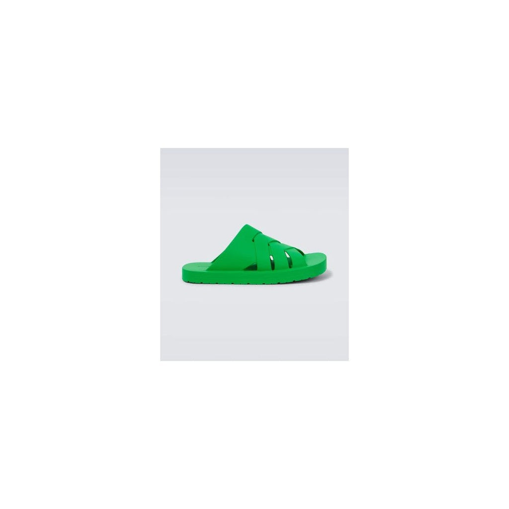 BOTTEGA VENETA SLIDERS GREEN